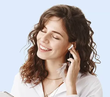 Bežične pametne in-ear premium kvalitete slušalice BT V5.1 Max BWOO - cover