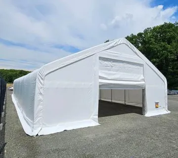 Montažna hala / montažni šator 9.15x20m 4,5m (V) 183m2 091 324 9999 - cover