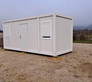 Kontejner uredski 15m2 s građevinskom i zemljištem 649 m2 - cover
