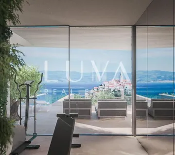 Vrbnik, Krk: Zemljište s gotovim projektom gradnje luksuzne vile - cover