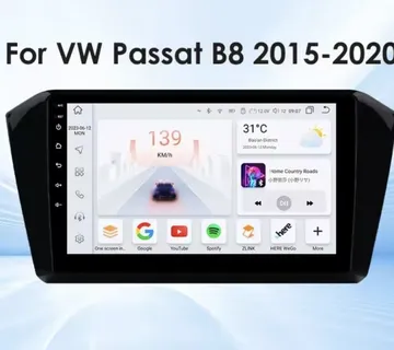 VW PASSAT B8 original radio MULTIMEDIJA ANDROID WIFI WIFI GPS 2DIN - cover