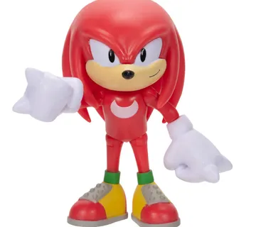Sonic Knuckles Wave 8 figura 6cm - cover