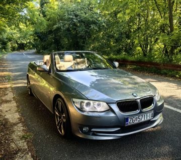 BMW 320d e93, cabrio, LCI - cover