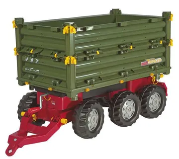 Rolly Toys prikolica Multi zelena - 3 osovine - cover