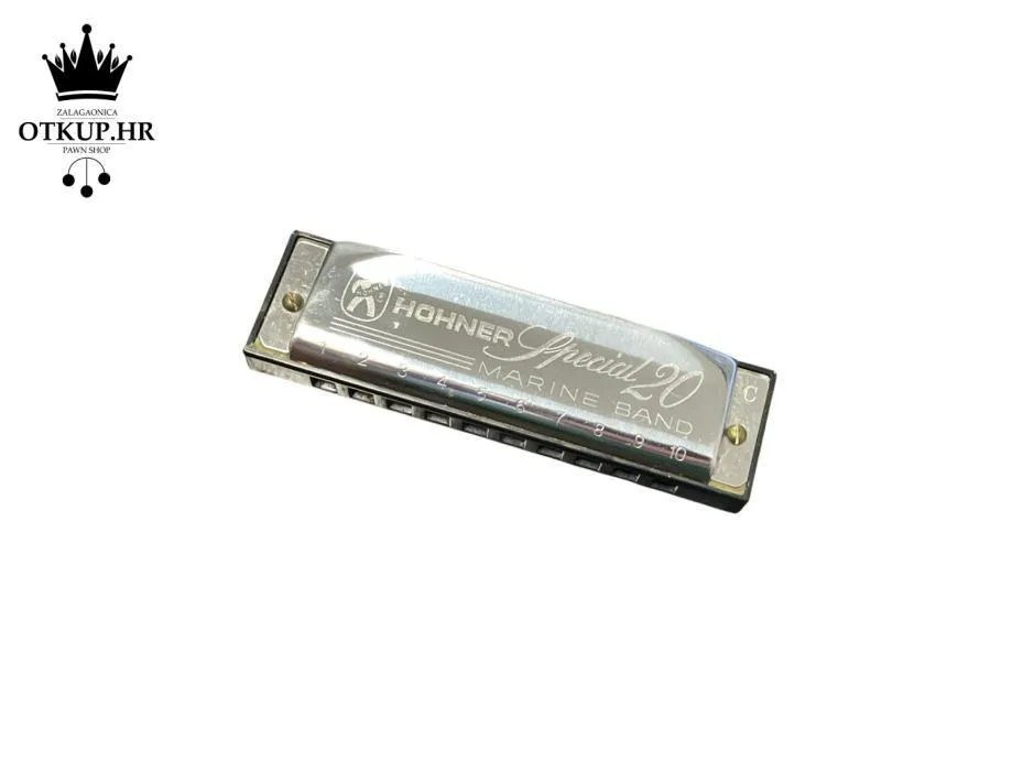 USNA HARMONIKA HOHNER SPECIAL 20 MARINE BAND / R1, RATE! - cover