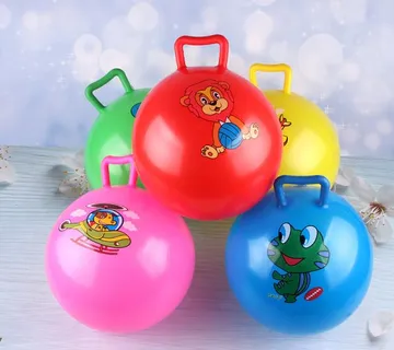 Dječja lopta s ručkom za skakanje - cover