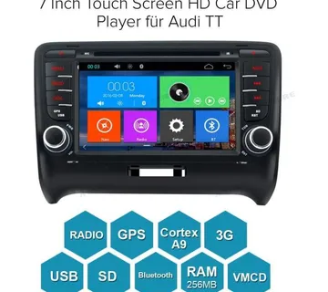 2din radio AUDI TT GPS navigacija - cover