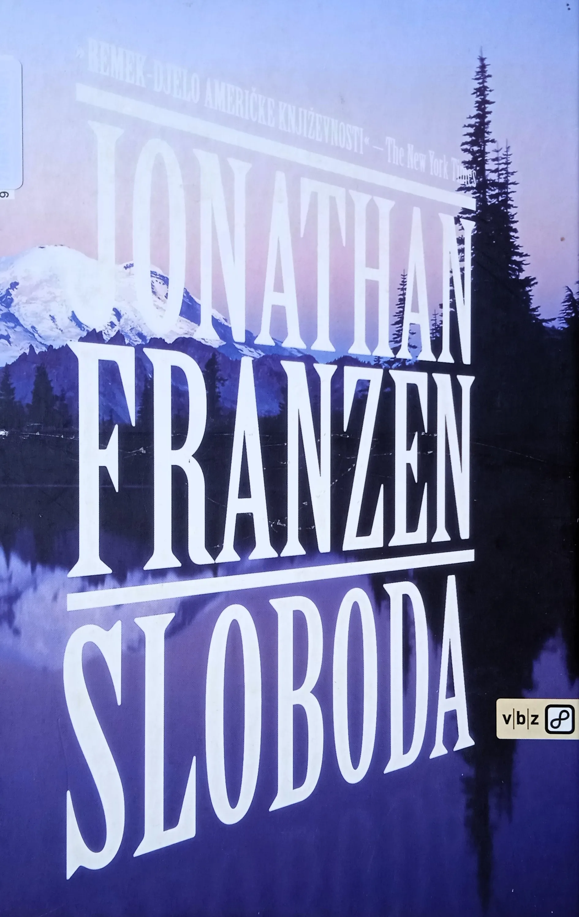 SLOBODA Jonathan Franzen - cover