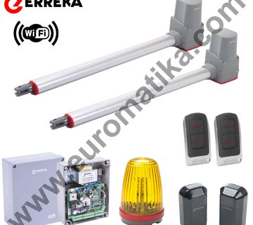 Kit za krilna dvorišna vrata Erreka Temis WiFi  - cover
