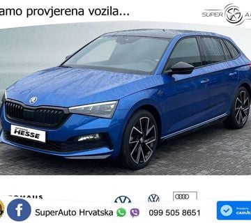 Škoda Scala 1.5 TSI DSG Monte Carlo 150 KS, LED+TEMP+GR SJED+PANO+KAM+ - cover