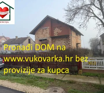 680. Vukovar, K. P. Svačića 11A, kuća nezavršena 198 m2 na ok. 1514 - cover