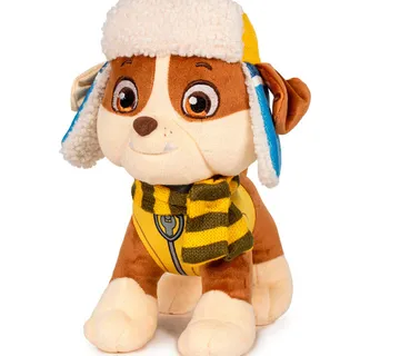 Paw Patrol Rubble winter plišana igračka 27cm - cover
