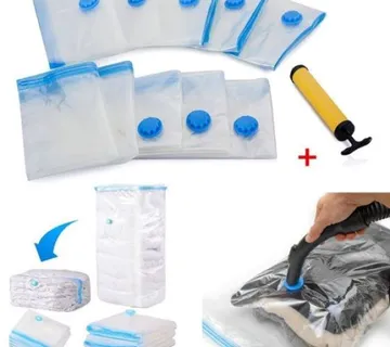 (9djelni paket) Vakum vreće razne veličine i pumpa - cover