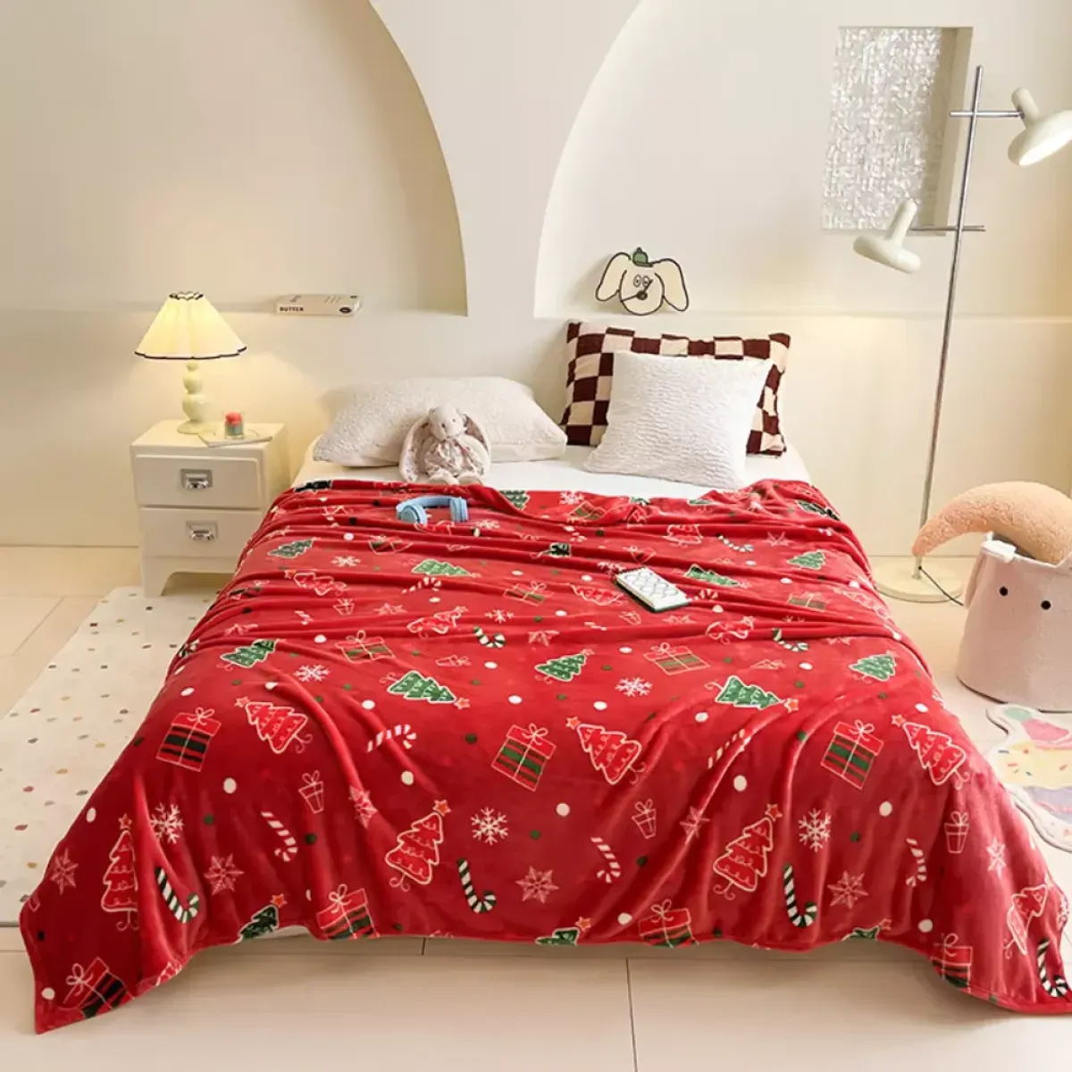 Mekana božićna deka - više modela - cover