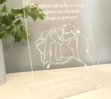 Uspomena za krštenje – za kumu - cover