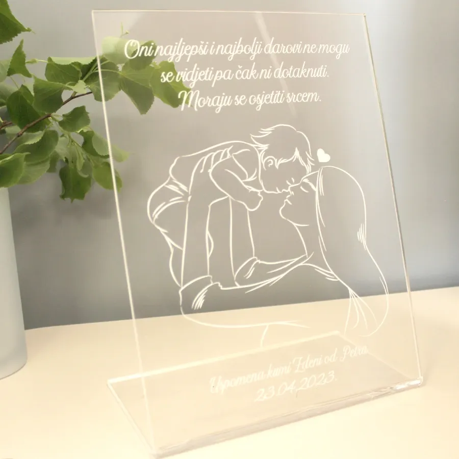 Uspomena za krštenje – za kumu - cover