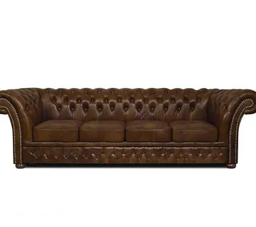 Chesterfield Garnitura Winfield Basic Luxe Leather | 4-sjedišta - cover