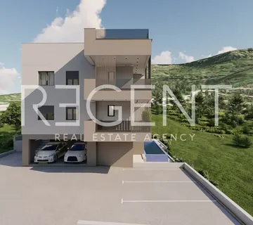 Podstrana - Dvosoban stan s prostranim balkonom i pogledom na more - cover