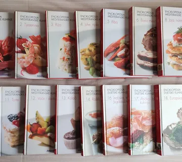 ENCIKLOPEDIJA MEDITERANSKE I SVJETSKE KUHINJE pojedinacne brojeve - cover