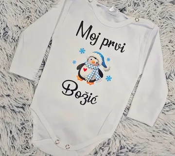 Božićni body s tiskom - cover