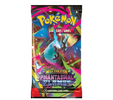 Pokémon TCG: Mega Evolution – Phantasmal Flames Booster Pack - cover