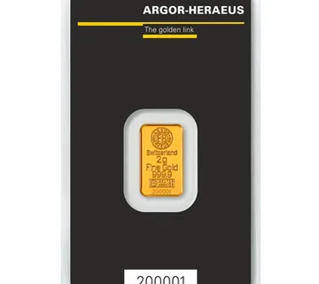 2g zlata | Argor-Heraeus - cover