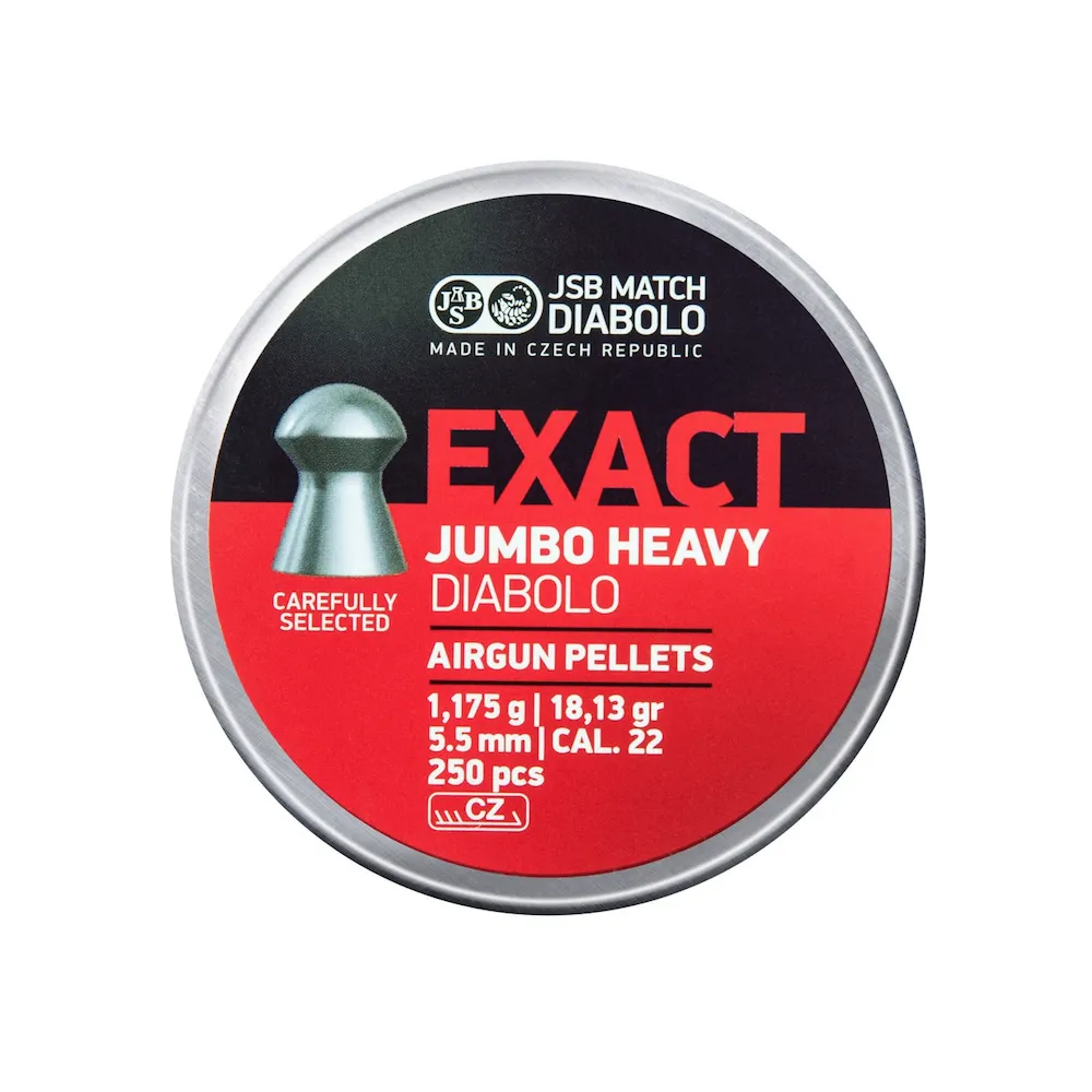 Diabole JSB EXACT JUMBO HEAVY 5,5mm - 250 kom - cover