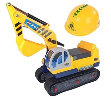 Dječja guralica Construction Rider - žuta - cover