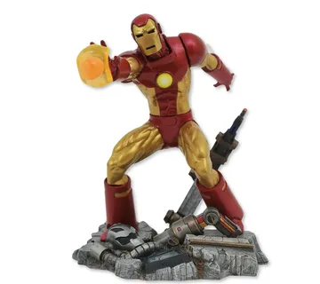 Diamond Select Marvel Gallery: Iron Man (Comic) figura, 23cm - cover