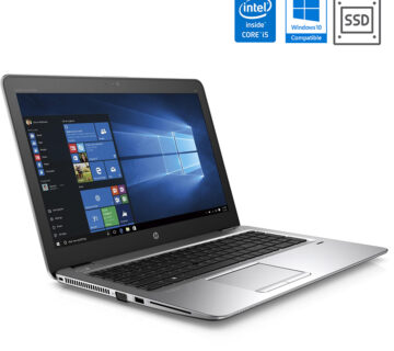 HP EliteBook 850 G3 15.6″ i5-6300U 3.0GHz, 8GB DDR4, 256GB SSD, WinPro - cover
