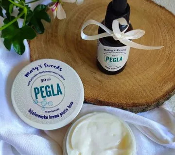 PEGLA - hijaluronska krema protiv bora - cover