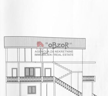 BIBINJE-Apartmanska kuća- DRUGI RED OD MORA - cover