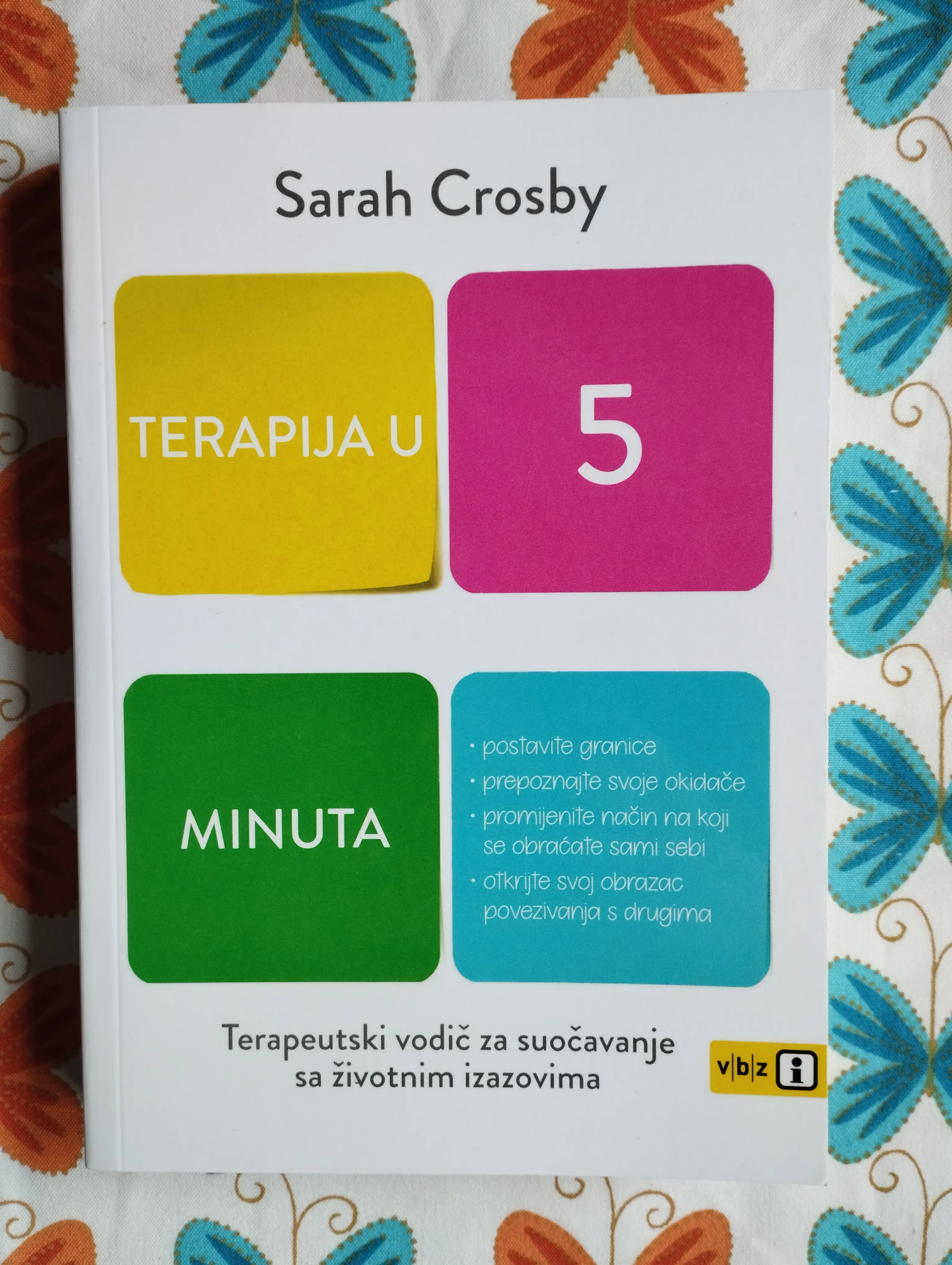 Sarah Crosby - Terapija u 5 minuta - cover