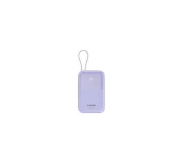 CANYON power bank OnPower 101 built-in cable 10000 mAh PD22.5W Purple - cover