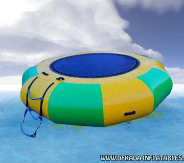 Trampolin za vodu - promjer 3m- napuhanac - cover