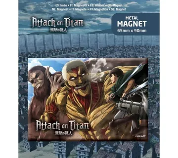 Magnet Attack on Titan Eren & Titans - cover