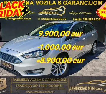 Ford Focus 1,5 TDCi TITANIUM◽NAVI◽VELIKI SERVIS◽JAMSTVO 12mj - cover