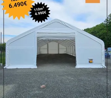 Montažni skladišni prostor 9.15x20m 4,5m (V) 183m2 - cover