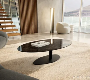 Klub stolić Edge 140x80cm, Materijal: Keramika Laminam Extra Lucidato - cover