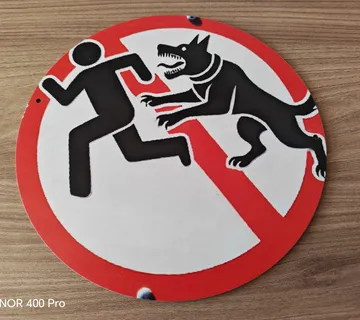 Oznaka oštar pas - cover