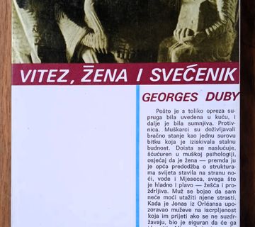 VEZA ŽENA SVEČENIK Georges Duby - cover