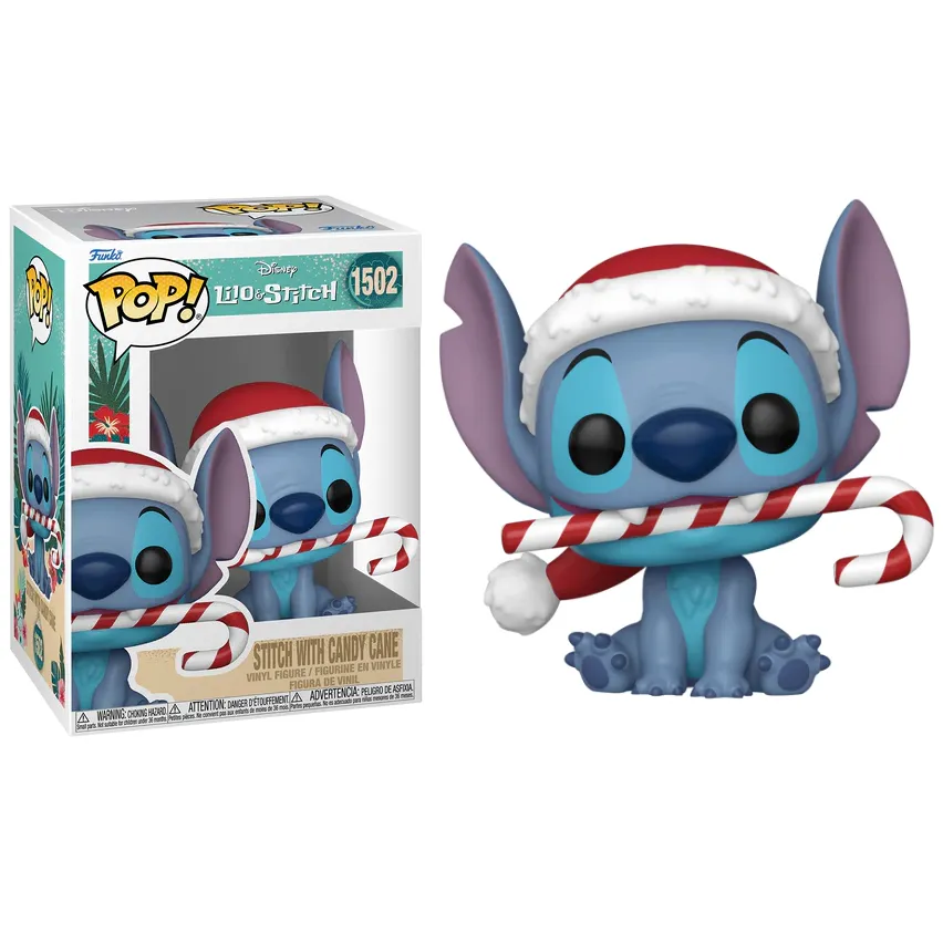 Funko POP Disney Stitch w/ Candy Cane 9cm - cover