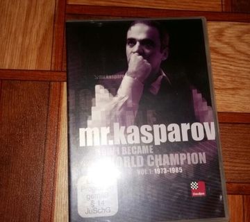 Kasparov dvd (jednom korišten)-kako sam postao prvak - cover