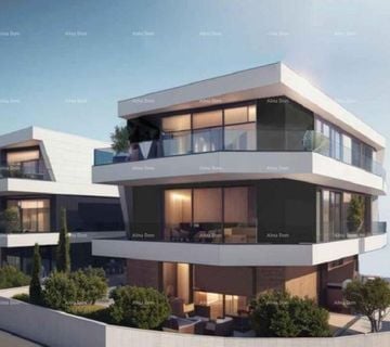 Prodaja stana s vrtom u novom stambenom projektu, u izgradnji, Medulin - cover