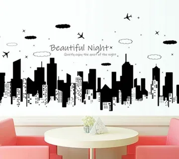 Zidna naljepnica - Beautiful Night - cover