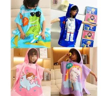 Dječji ogrtač za tuširanje i plažu - cover