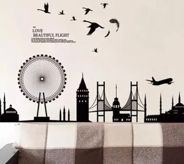 Zidna naljepnica - Birds in Flight - cover