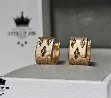 ZLATNE NAUŠNICE 3,00g (14k) / R1, RATE ! - cover