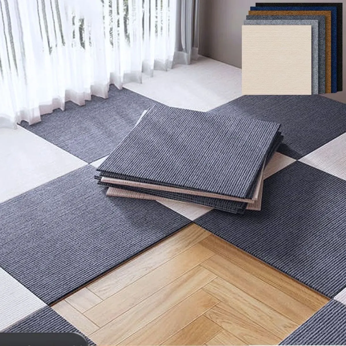 Samoljepljive Tepih Ploče - Practic - cover