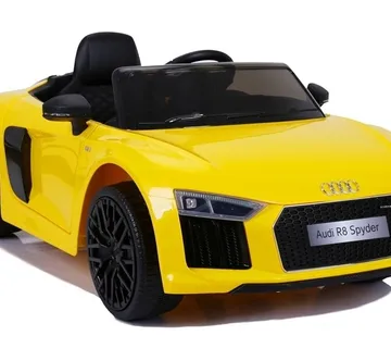 Licencirani auto na akumulator Audi R8 XL – Žuti - cover